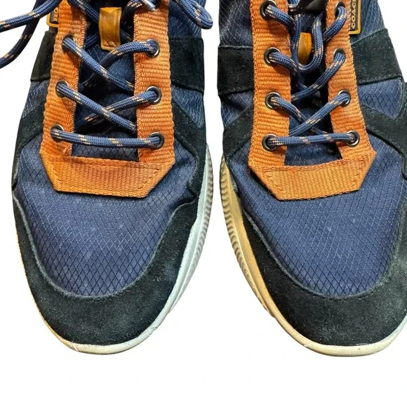 Coach Shoes Mens Size 11 Blue Suede Mesh Comfort‎ Lace Up Sneakers G4939 - Picture 2 of 11